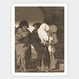 Poor Little Girls! by Francisco Goya Magnet